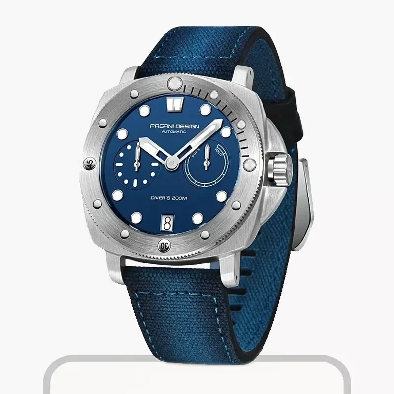 Pagani Design Diver's Automatic Blue Dial Men's Watch- PD-1767